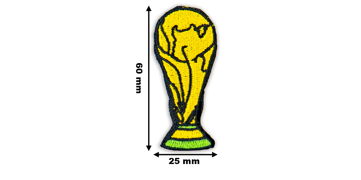 Naszywka naprasowanka world cup 